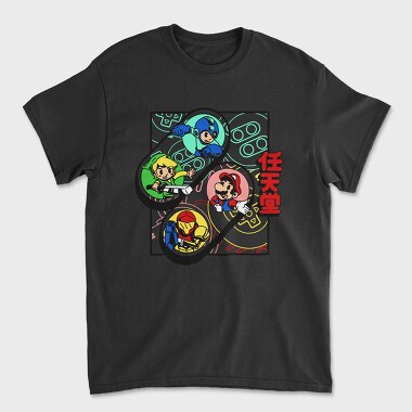 Video Game Multiple, Tricou Barbati (Unisex)