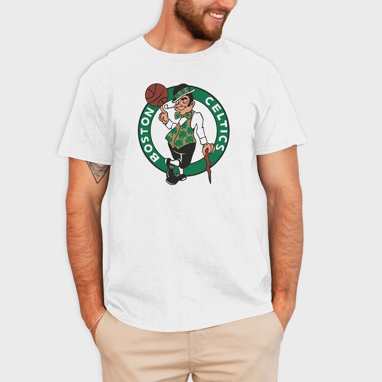 BOSTON CELTICS logo design, Tricou Barbati (Unisex)