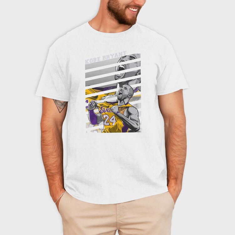 KOBE BRYANT Art2, Tricou Barbati (Unisex)