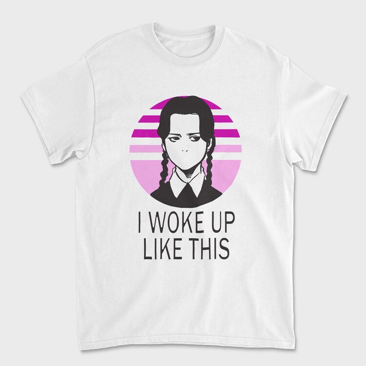 I Woke Up Like This Merlina, Tricou Barbati (Unisex)