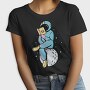 Astronaut Reading moon, Tricou Femei