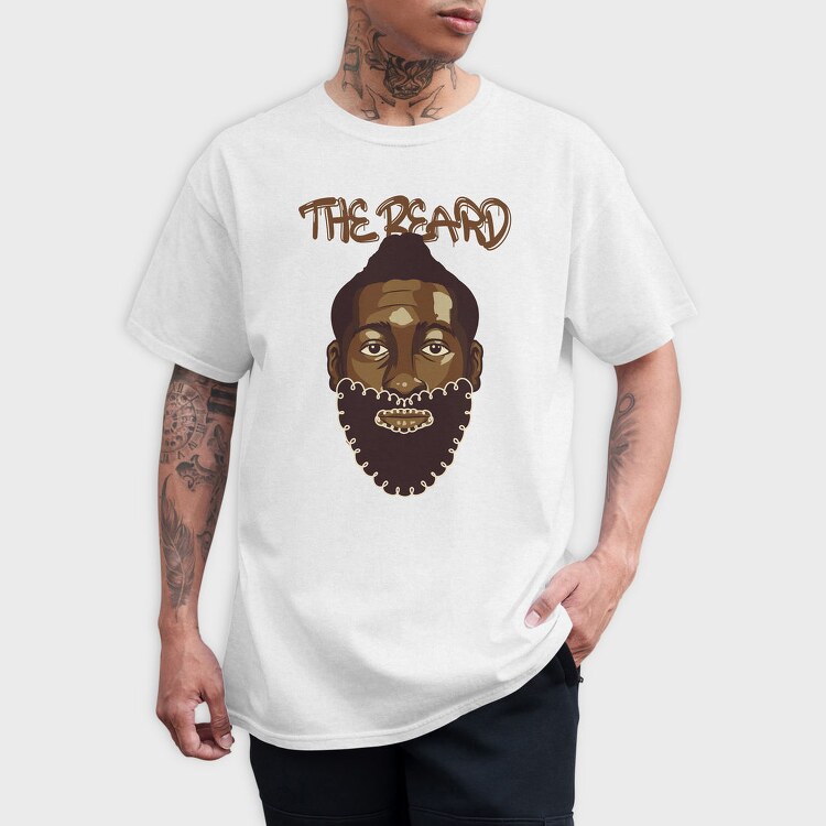 THE BEARD, Tricou Barbati (Unisex)