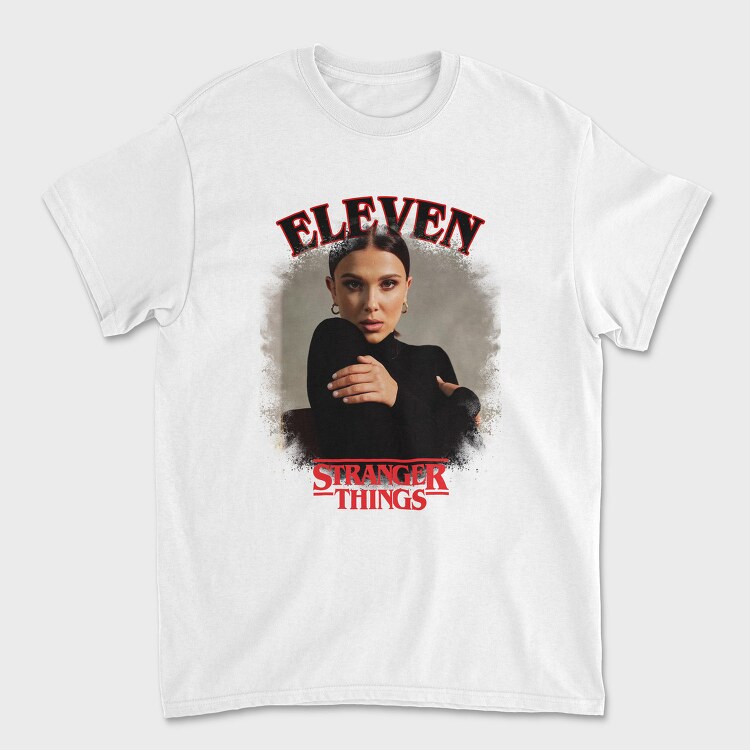 Eleven Stranger Things, Tricou Barbati (Unisex)