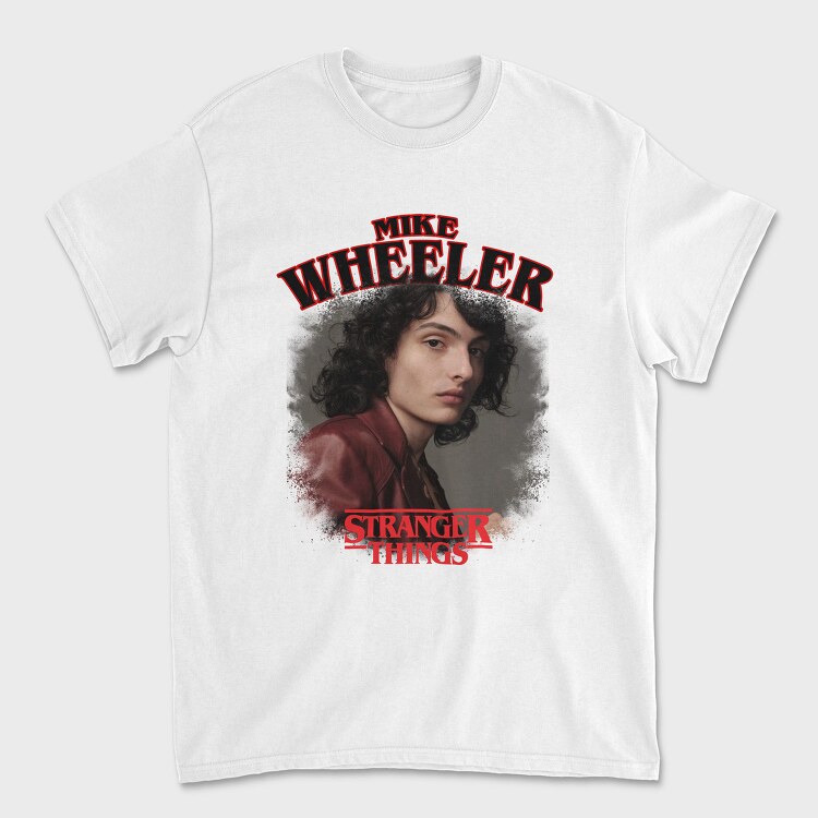 Mike Wheeler Halftone, Tricou Barbati (Unisex)