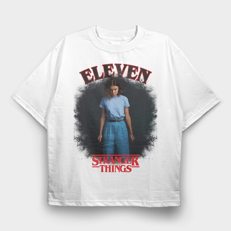Stranger Things 11, Tricou Oversize Barbati (Unisex)