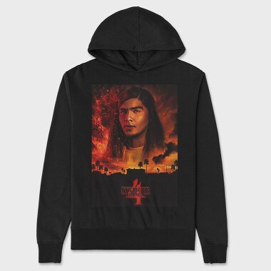 Stranger Things 2, Hanorac Oversize Barbati (Unisex)