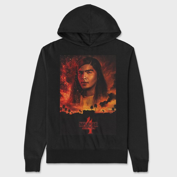 Stranger Things 2, Hanorac Oversize Barbati (Unisex)