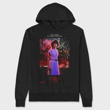 Stranger Things 53, Hanorac Oversize Barbati (Unisex)