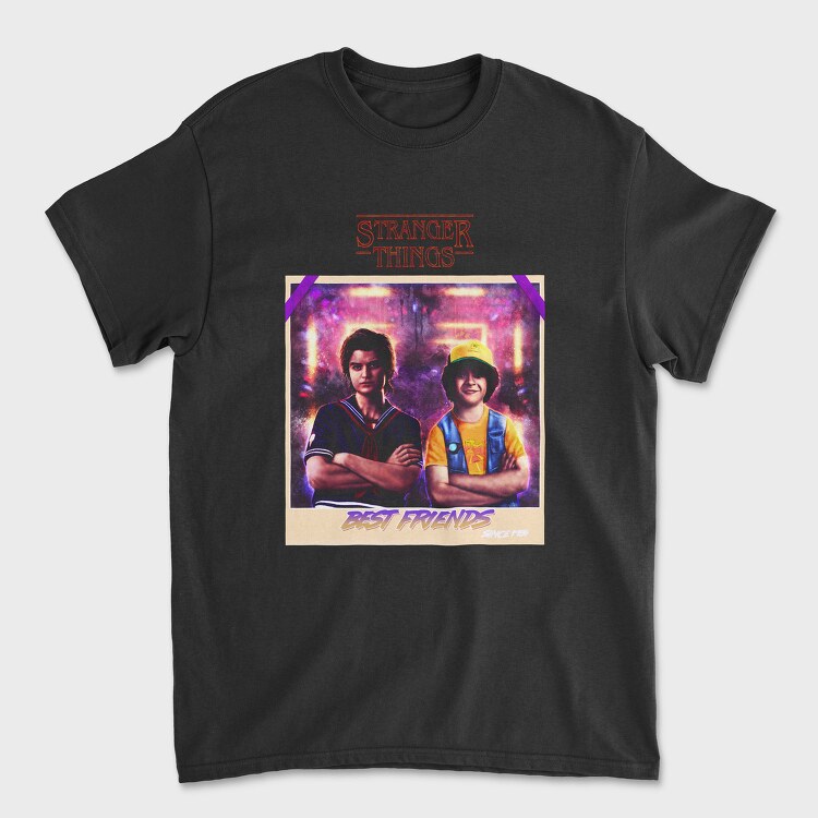 Stranger Things Best Friends, Tricou Barbati (Unisex)