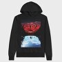 Stranger Things Butterfly, Hanorac Oversize Barbati (Unisex)