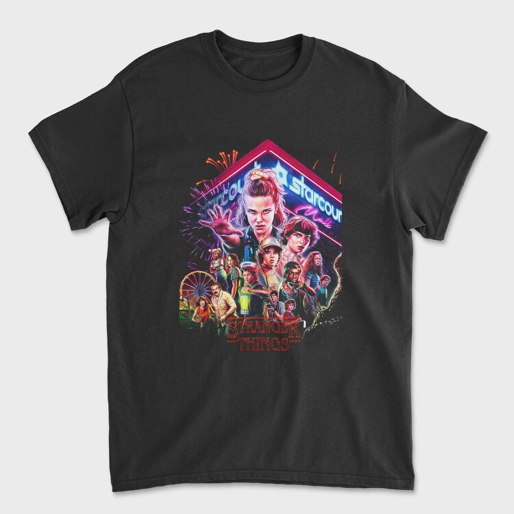 Stranger Things Carnival, Tricou Barbati (Unisex)