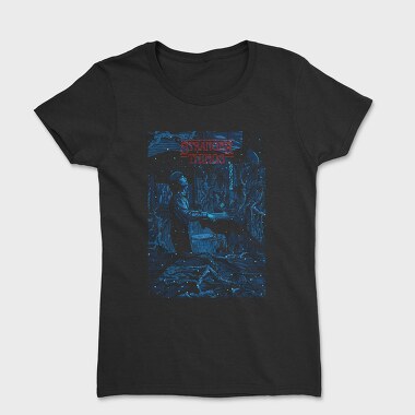 Stranger Things Dog Milk, Tricou Femei