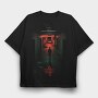 Stranger Things Ending, Tricou Oversize Barbati (Unisex)