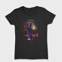 Stranger Things Halftone Fireworks, Tricou Femei
