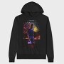 Stranger Things Halftone Fireworks, Hanorac Oversize Barbati (Unisex)