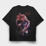 Stranger Things Monster, Tricou Oversize Barbati (Unisex)