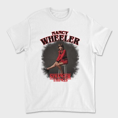Stranger Things Nancy Wheeler, Tricou Barbati (Unisex)