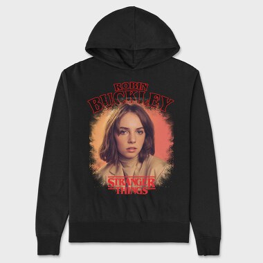 Stranger Things Robin Buckley, Hanorac Oversize Barbati (Unisex)