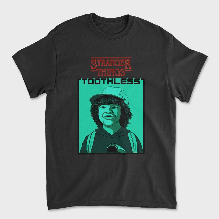 Stranger Things Toothless, Tricou Barbati (Unisex)