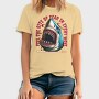 Feel the Bite of Fear in Every Wave, Tricou Barbati (Unisex)
