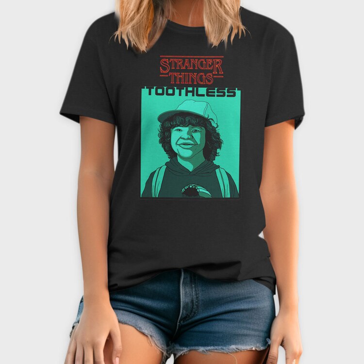Stranger Things Toothless, Tricou Barbati (Unisex)