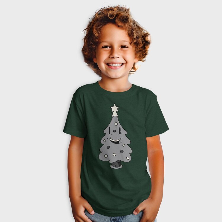 Christmas Tree Retro, Tricou Copii