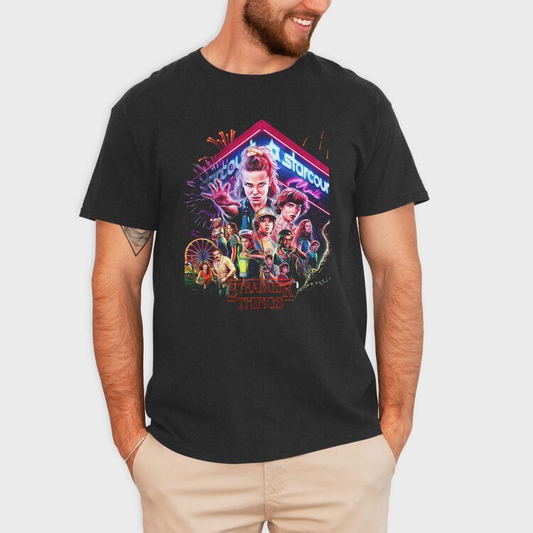 Stranger Things Carnival, Tricou Barbati (Unisex)