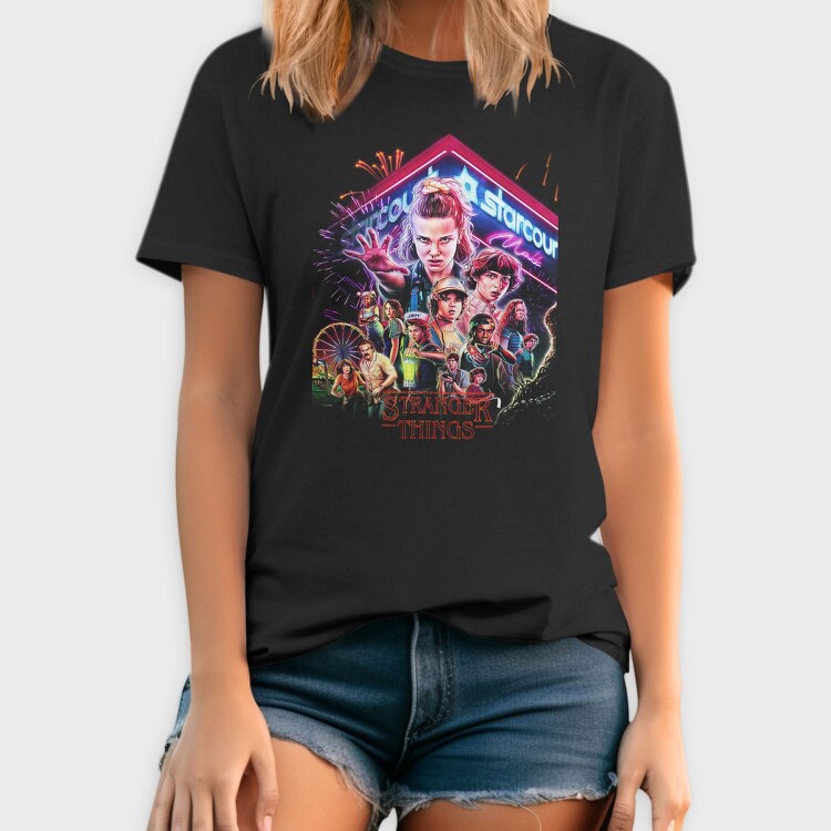 Stranger Things Carnival, Tricou Barbati (Unisex)