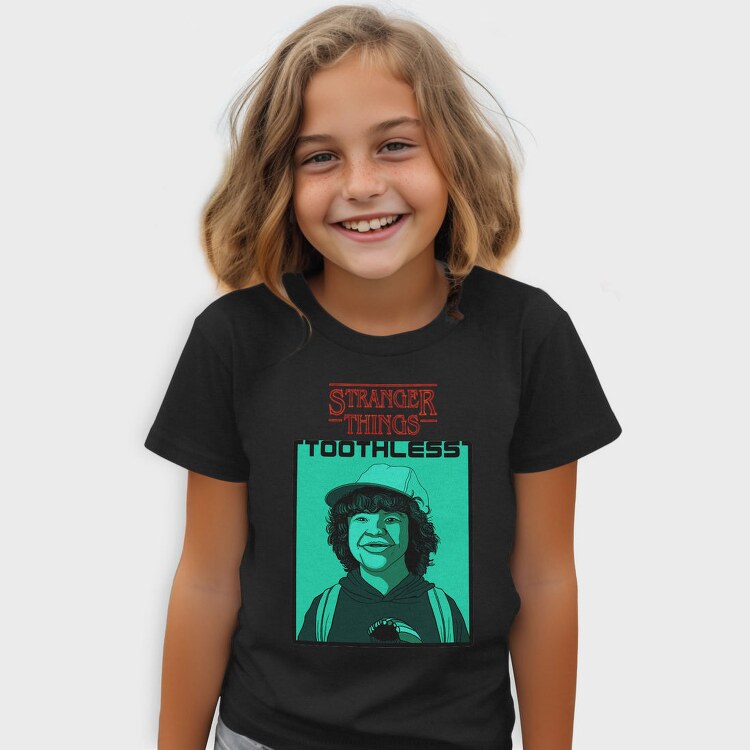 Stranger Things Toothless, Tricou Copii