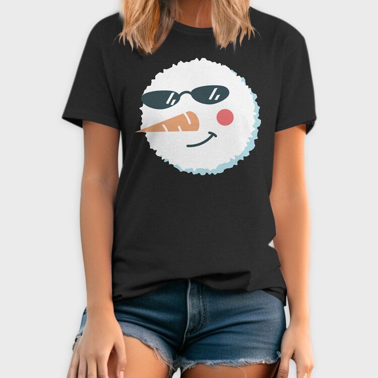Christmas Snowman Faces 3, Tricou Barbati (Unisex)