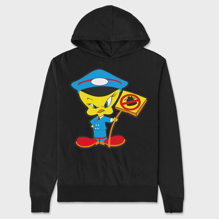 Hanorac Barbati (Unisex), Cartoon Retro Tweety 2