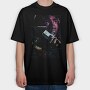 Lets Stranger Thing, Tricou Oversize Barbati (Unisex)