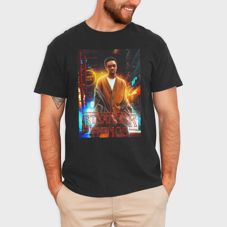 Stranger Things Neon, Tricou Barbati (Unisex)