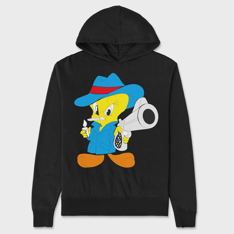 Hanorac Barbati (Unisex), Cartoon Retro Tweety 3