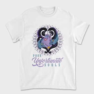 Tricou Barbati (Unisex), Villanas Disney Ursula A