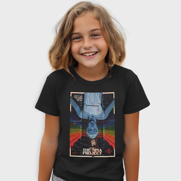 Stranger Things Nina Project, Tricou Copii