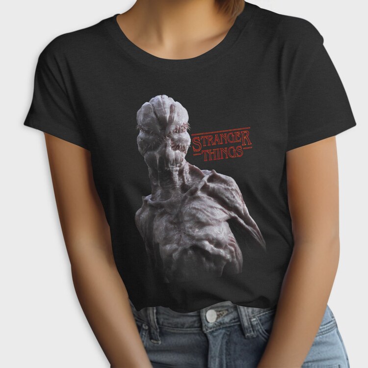 Stranger Things Half Tone, Tricou Femei
