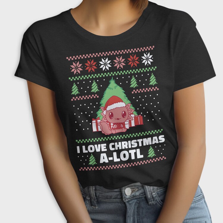 Axolotl Christmas, Tricou Femei