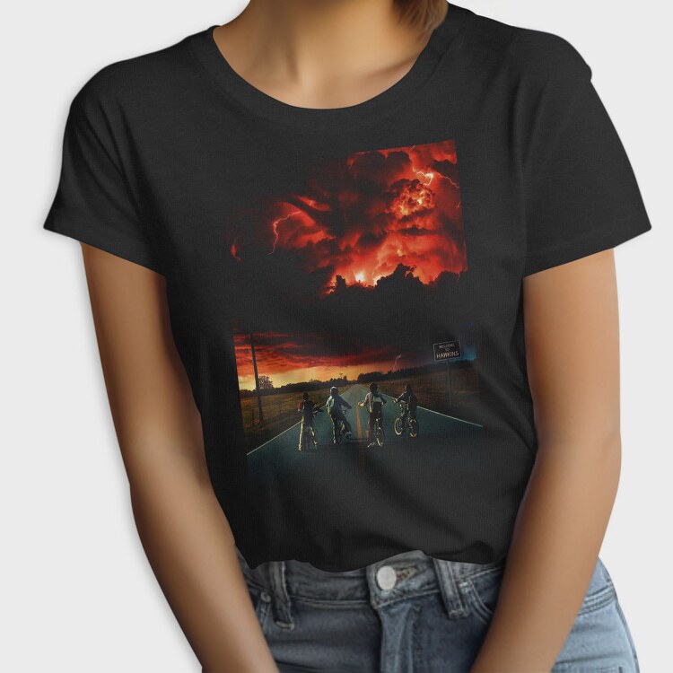 Motorcycle Riders Sunset, Tricou Femei