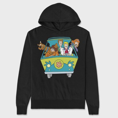 Scooby Doo 3, Hanorac Oversize Barbati (Unisex)