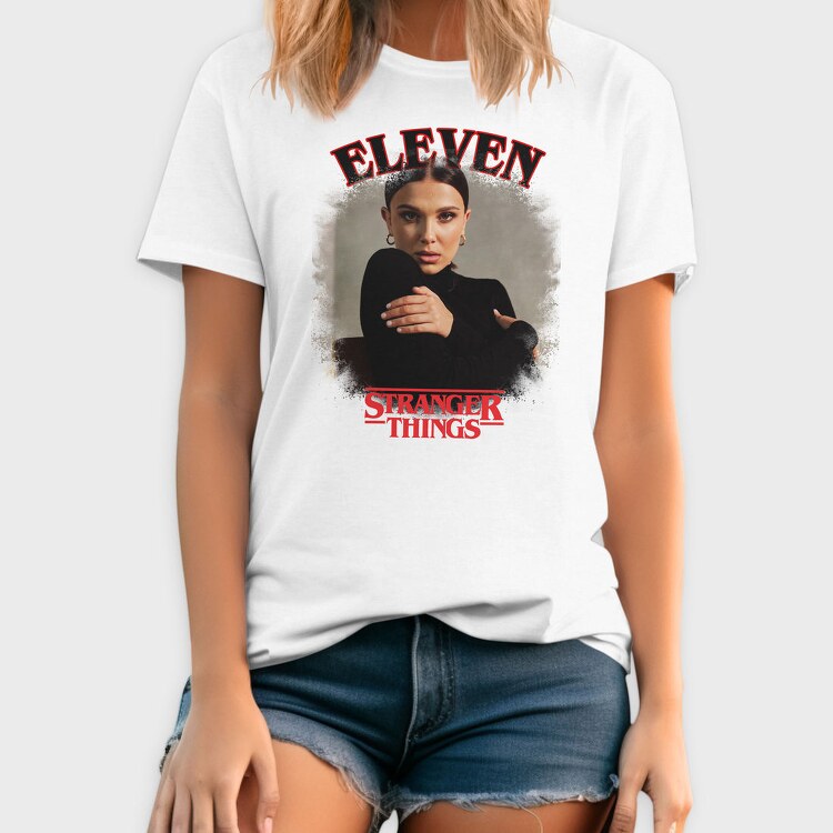 Eleven Stranger Things, Tricou Barbati (Unisex)