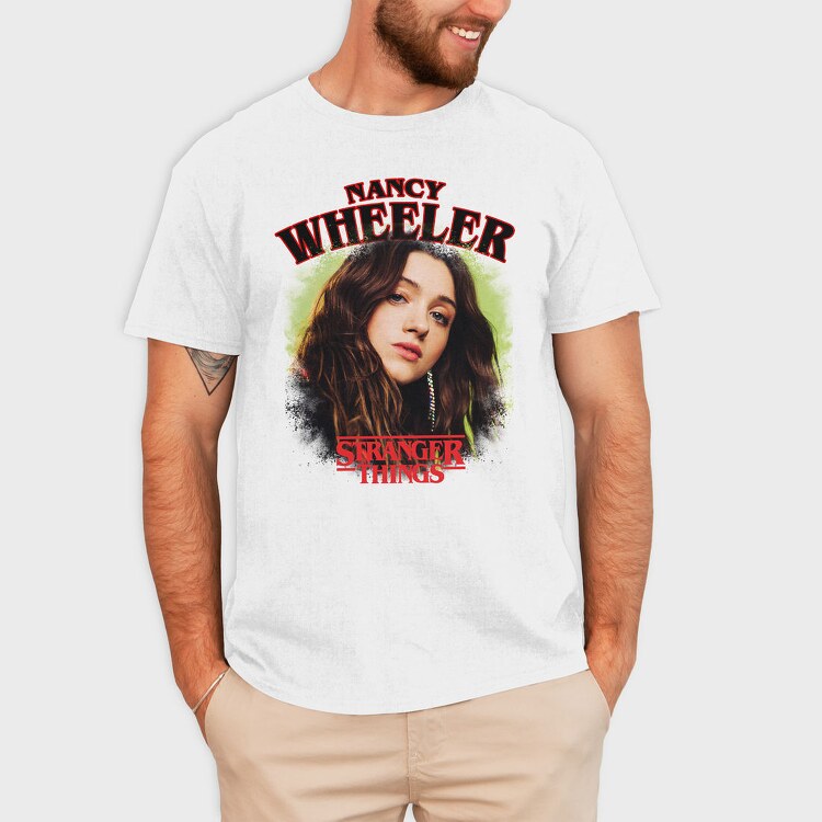 Nancy Wheeler Stranger Things, Tricou Barbati (Unisex)