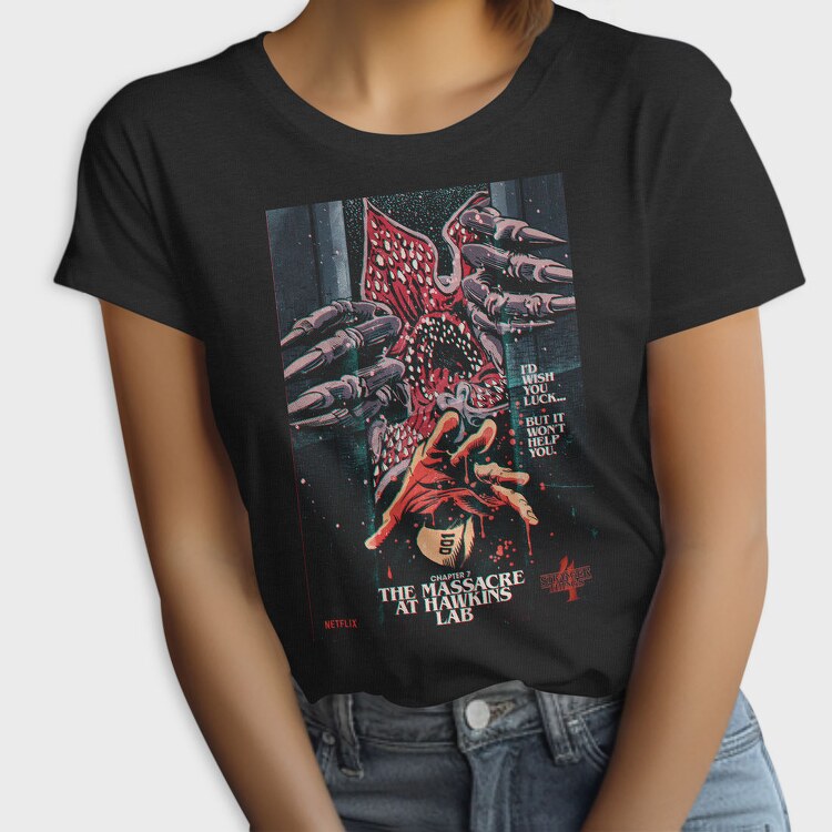 Stranger Things Eagle 07, Tricou Femei