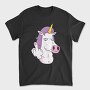 Middle Finger Unicorn, Tricou Barbati (Unisex)