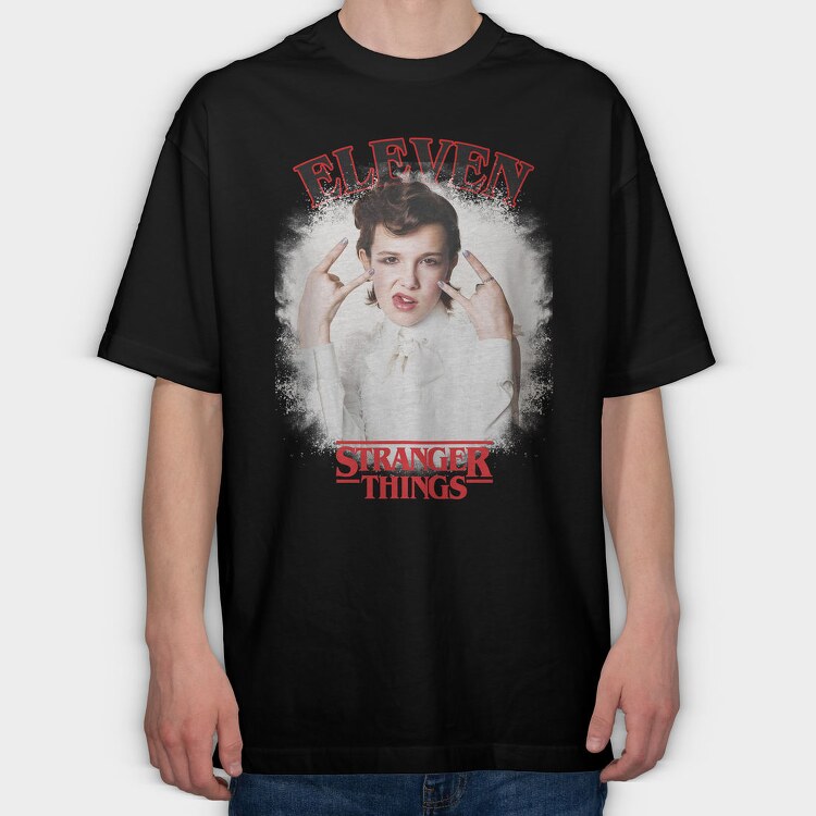 Stranger Things 130, Tricou Oversize Barbati (Unisex)
