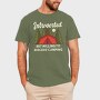 Introvert Camping, Tricou Barbati (Unisex)