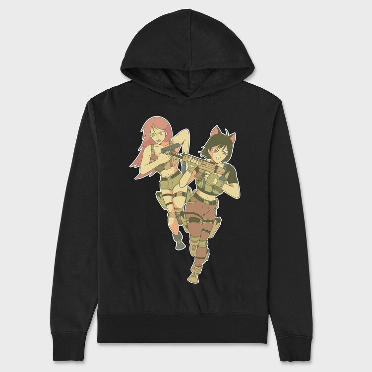 Girls Soldiers, Hanorac Oversize Barbati (Unisex)