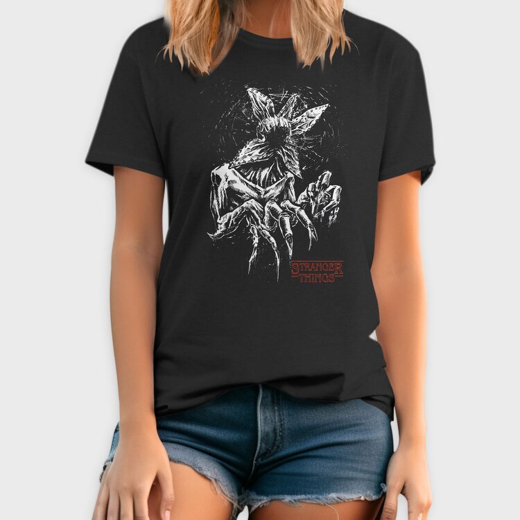 Stranger Things Sketch, Tricou Barbati (Unisex)