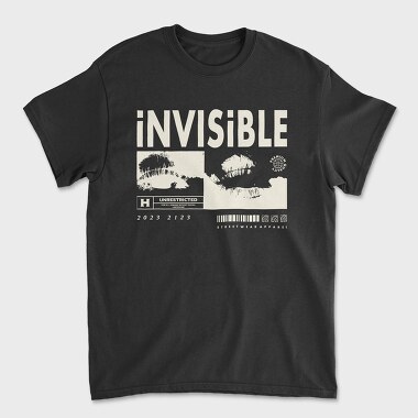 Invisible 1, Tricou Barbati (Unisex)