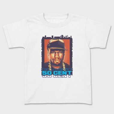 19111 50 Cent Hip Hop, Tricou Copii